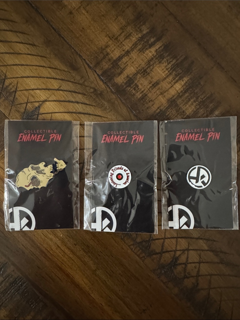 Hunt A Killer Collectible Enamel Pins (3)